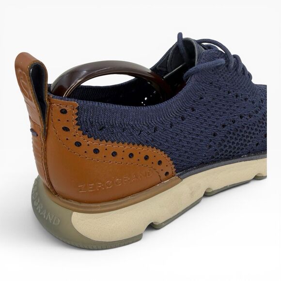 Cole Haan 4.ZEROGRAND Stitchlite Wingtip Oxford Mens 7M Navy C36418 main image 4